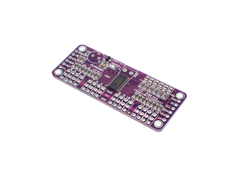 PCA9685 16-Channel 12-Bit Servo PWM Driver (Purple) - Image 2